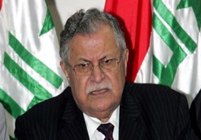 رئيس الجمهورية العراقي جلال طالباني